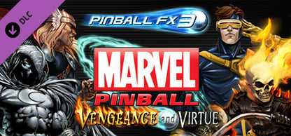 Buy Pinball FX3 - Marvel Pinball - Vengeance and Virtue Pack DLC Steam Key Default Title Steam key – fast digital delivery | Volt Keys