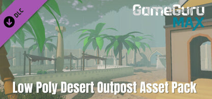 Buy GameGuru MAX - Low Poly Asset Pack - Desert Outpost DLC PC Steam Key Default Title Steam key – fast digital delivery | Volt Keys
