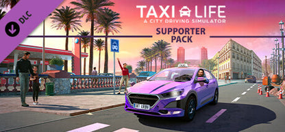 Buy Taxi Life: A City Driving Simulator - Supporter Pack DLC PC Steam Key Default Title Steam key – fast digital delivery | Volt Keys