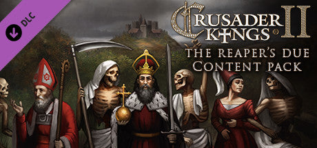 Buy Crusader Kings II - The Reaper's Due Content Pack DLC PC Steam Key Default Title Steam key – fast digital delivery | Volt Keys