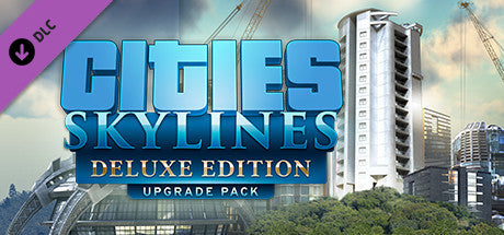 Buy Cities: Skylines - Deluxe Edition Upgrade Pack DLC PC Steam Key Default Title Steam key – fast digital delivery | Volt Keys