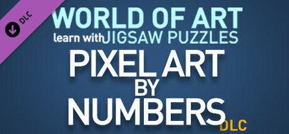 Buy World of Art - learn with Jigsaw Puzzles: PIXEL ART BY NUMBERS DLC Steam Key Default Title Steam key – fast digital delivery | Volt Keys