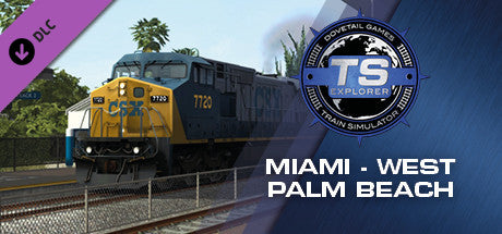 Buy Train Simulator: Miami - West Palm Beach Route Add-On DLC Steam Key Default Title Steam key – fast digital delivery | Volt Keys