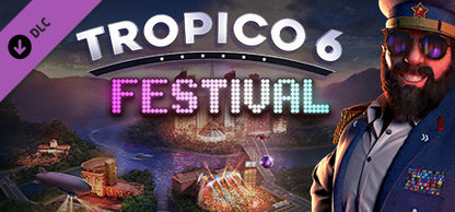 Buy Tropico 6 - Festival DLC Steam Key Default Title Steam key – fast digital delivery | Volt Keys
