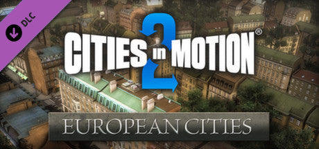 Buy Cities in Motion 2 - European Cities DLC Steam Key Default Title Steam key – fast digital delivery | Volt Keys