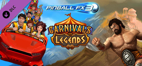 Buy Pinball FX3 - Carnivals and Legends DLC Steam Key Default Title Steam key – fast digital delivery | Volt Keys