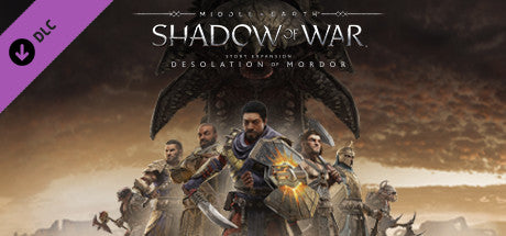 Buy Middle-earth: Shadow of War - The Desolation of Mordor Story Expansion DLC Steam Key Default Title Steam key – fast digital delivery | Volt Keys