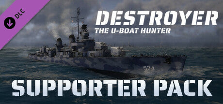 Buy Destroyer: The U-Boat Hunter - Supporter Pack DLC Steam Key Default Title Steam key – fast digital delivery | Volt Keys