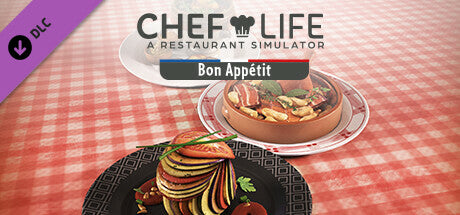 Buy Chef Life: A Restaurant Simulator - BON APPÉTIT PACK DLC Steam Key Default Title Steam key – fast digital delivery | Volt Keys