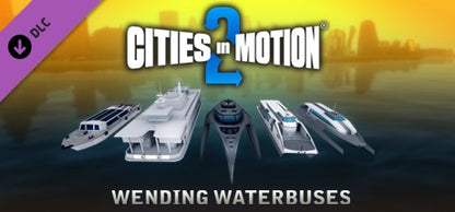 Buy Cities in Motion 2 - Wending Waterbuses DLC Steam Key Default Title Steam key – fast digital delivery | Volt Keys
