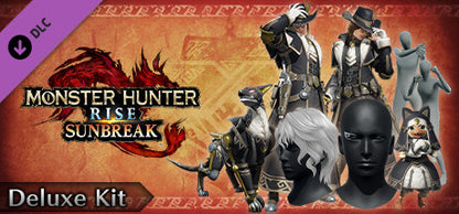 Buy Monster Hunter Rise - Sunbreak Deluxe Kit DLC Steam Key Default Title Steam key – fast digital delivery | Volt Keys