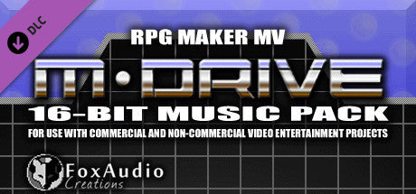 Buy RPG Maker MV - M-DRIVE 16-bit Music Pack DLC Steam Key Default Title Steam key – fast digital delivery | Volt Keys