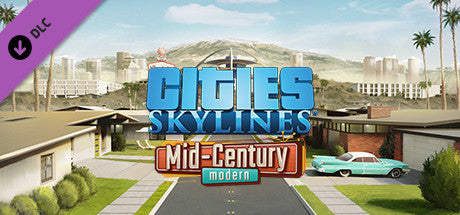 Buy Cities: Skylines - Content Creator Pack: Mid-Century Modern DLC EN Language Only Steam Key Default Title Steam key – fast digital delivery | Volt Keys