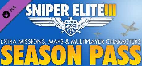 Sniper Elite 3 - Season Pass DLC PC Steam Key