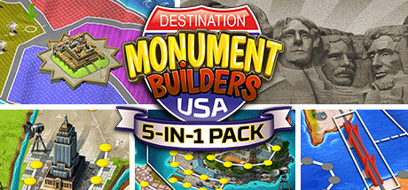 Buy Monument Builders: Destination USA 5-in-1 Pack Steam Key Default Title Steam key – fast digital delivery | Volt Keys