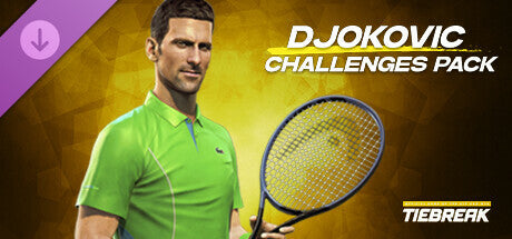 Buy TIEBREAK - Djokovic Challenges Pack DLC PC Steam Key Default Title Steam key – fast digital delivery | Volt Keys