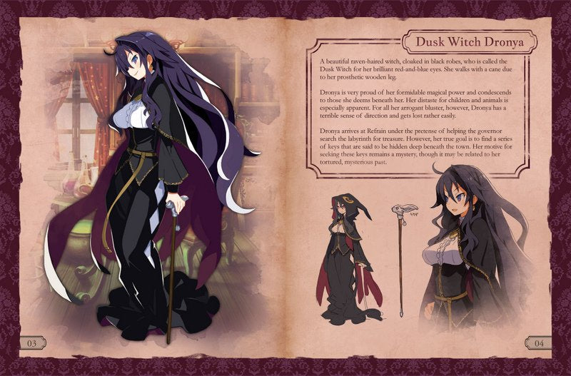 Buy Labyrinth of Refrain: Coven of Dusk - Digital Art Book DLC Steam Key Default Title Steam key – fast digital delivery | Volt Keys
