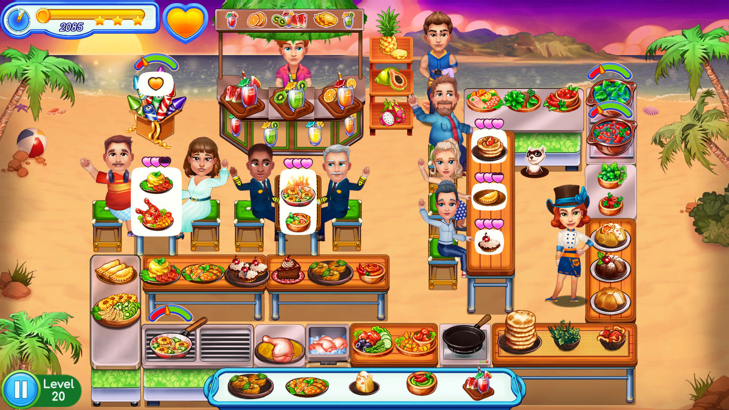 Buy Claire's Cruisin' Cafe: High Seas Cuisine Steam Key Default Title Steam key – fast digital delivery | Volt Keys