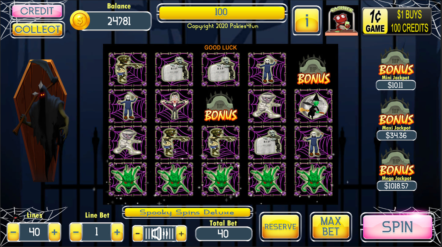 Buy Spooky Spins Deluxe Steam Edition Steam Key Default Title Steam key – fast digital delivery | Volt Keys