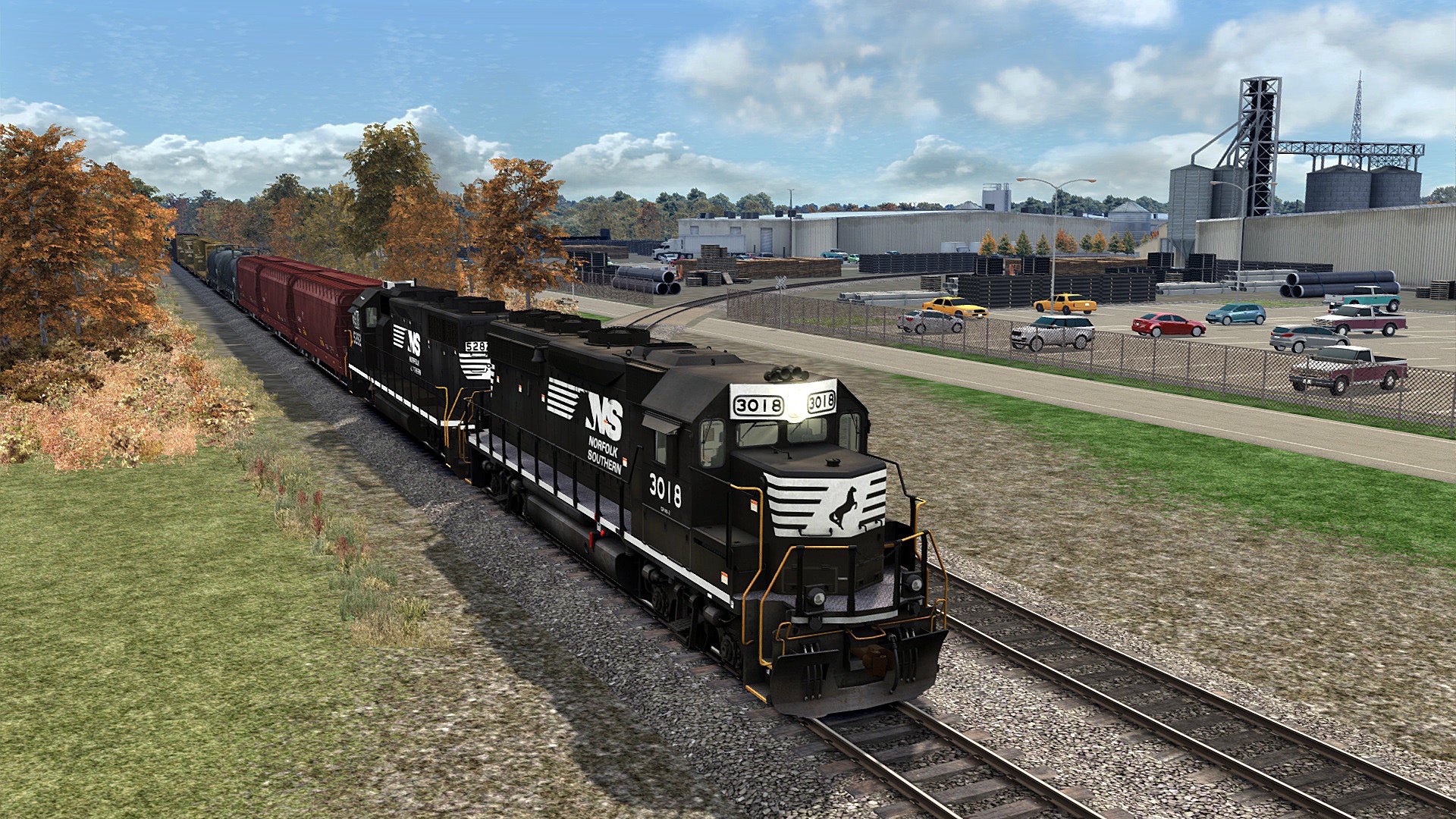 Buy Train Simulator: Norfolk Southern N-Line Route Add-On DLC Steam Key Default Title Steam key – fast digital delivery | Volt Keys