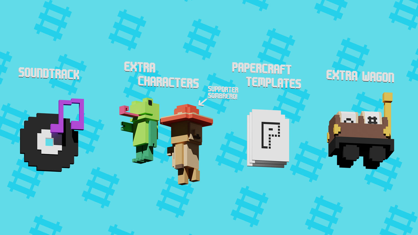 Buy Unrailed! Supporter Pack DLC Steam Key Default Title Steam key – fast digital delivery | Volt Keys