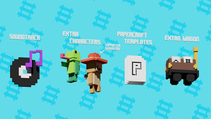 Buy Unrailed! Supporter Pack DLC Steam Key Default Title Steam key – fast digital delivery | Volt Keys