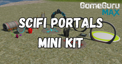 Buy GameGuru MAX - Low Poly Mini Kit: Sci-Fi Portals DLC Steam Key Default Title Steam key – fast digital delivery | Volt Keys