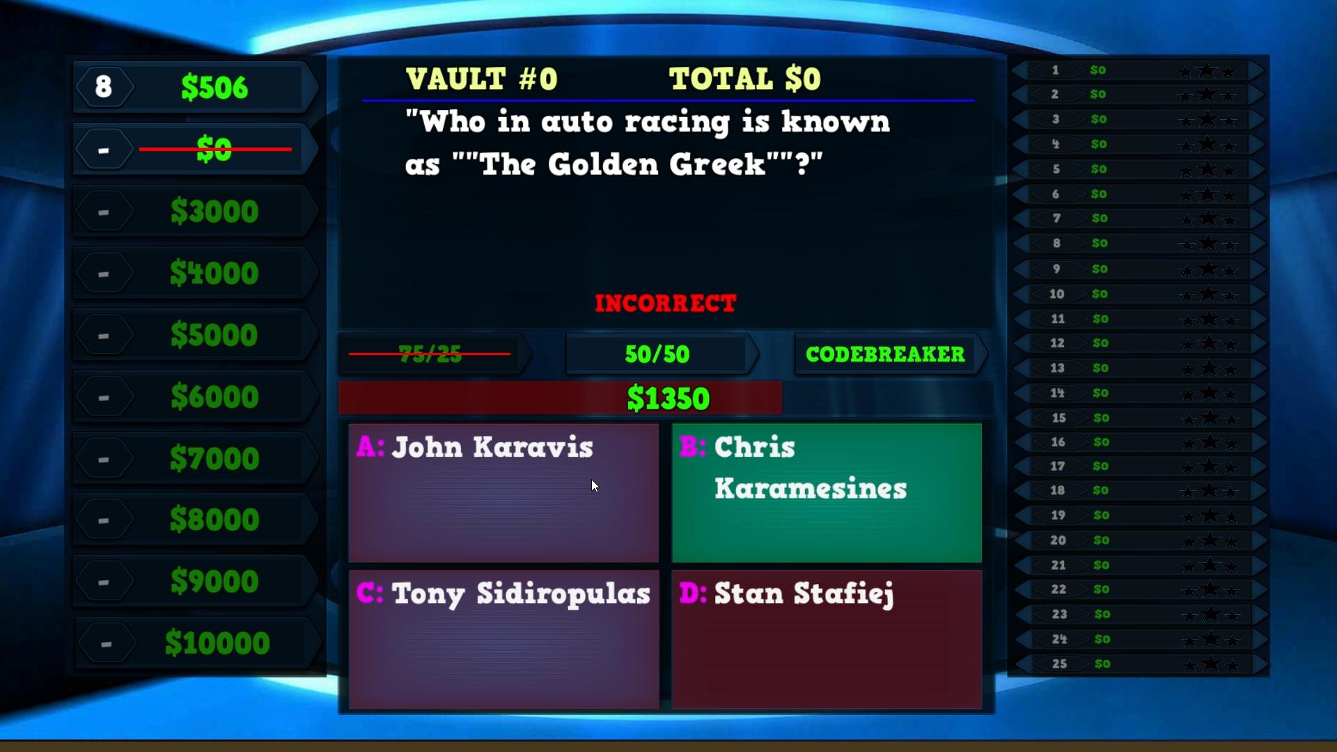 Buy Trivia Vault: Auto Racing Trivia Steam Key Default Title Steam key – fast digital delivery | Volt Keys