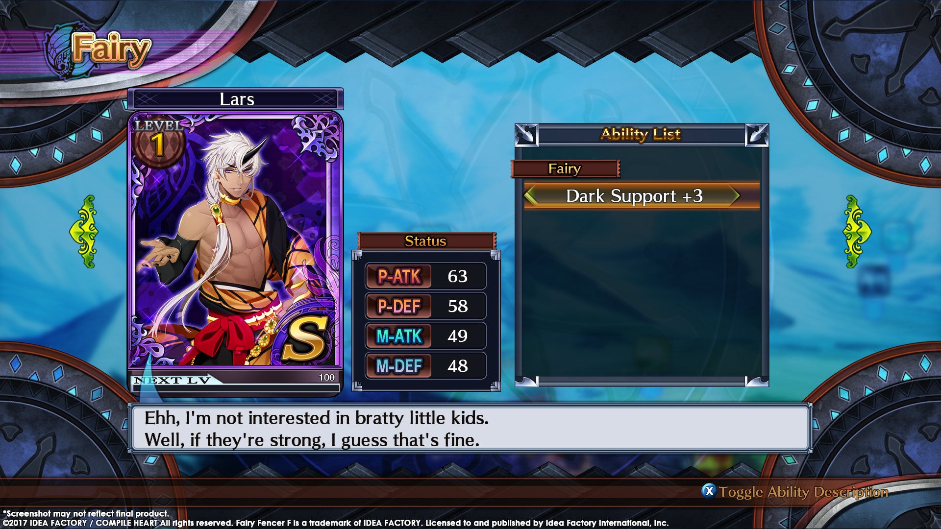 Buy Fairy Fencer F: ADF - Fairy Set 3: Lars and Foxer DLC Steam Key Default Title Steam key – fast digital delivery | Volt Keys