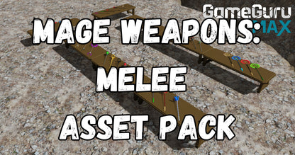 Buy GameGuru MAX - Low Poly Asset Pack - Mage Weapons: Melee DLC PC Steam Key Default Title Steam key – fast digital delivery | Volt Keys