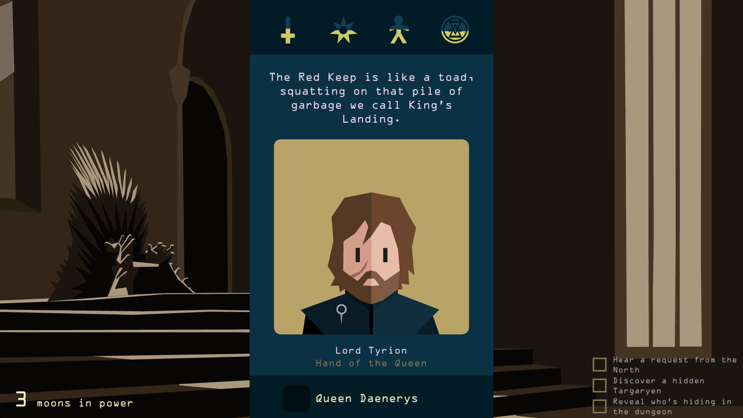 Buy Reigns: Game of Thrones PC Steam Key Default Title Steam key – fast digital delivery | Volt Keys