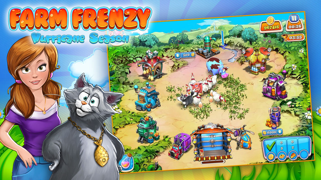 Buy Farm Frenzy: Hurricane Season Steam Key Default Title Steam key – fast digital delivery | Volt Keys