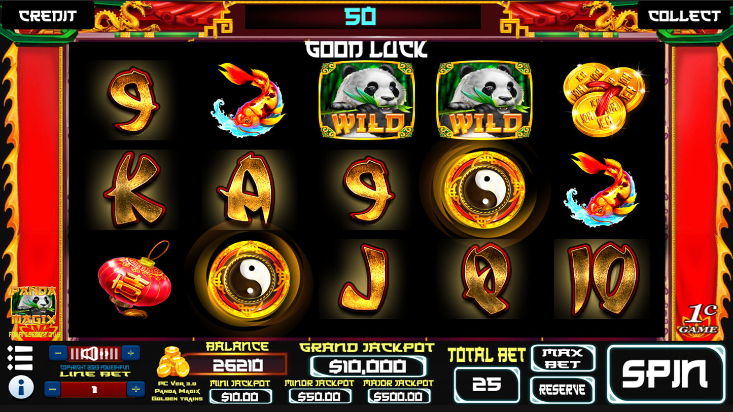 Buy Panda Magix : Golden Trains Edition - Slots Steam Key Default Title Steam key – fast digital delivery | Volt Keys