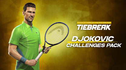 Buy TIEBREAK - Djokovic Challenges Pack DLC PC Steam Key Default Title Steam key – fast digital delivery | Volt Keys