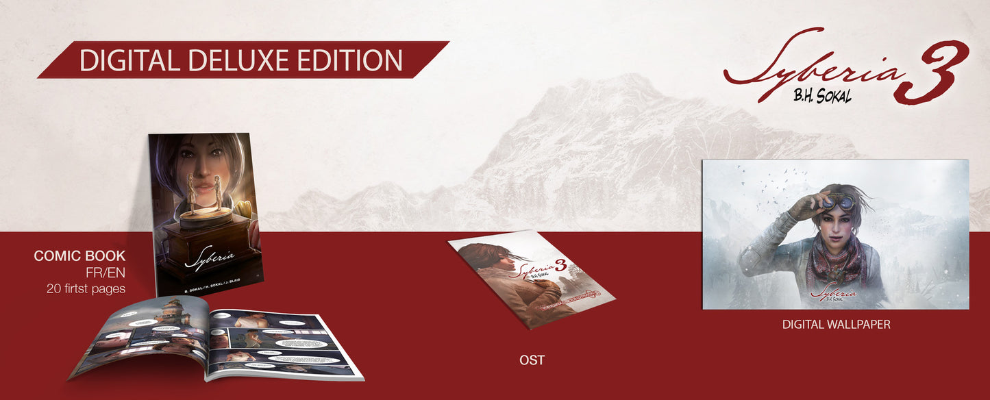 Buy Syberia 3 - Deluxe Upgrade DLC Steam Key Default Title Steam key – fast digital delivery | Volt Keys