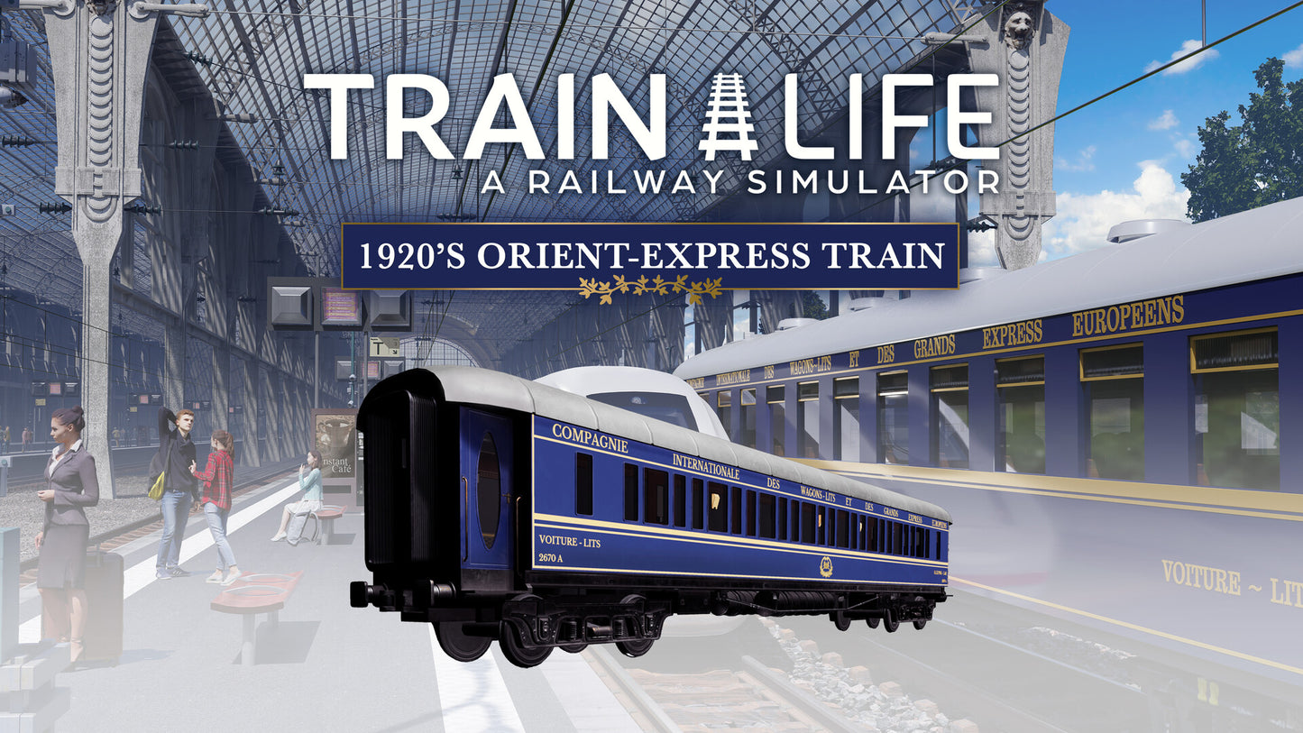 Buy Train Life - 1920'S Orient-Express Train DLC Steam Key Default Title Steam key – fast digital delivery | Volt Keys