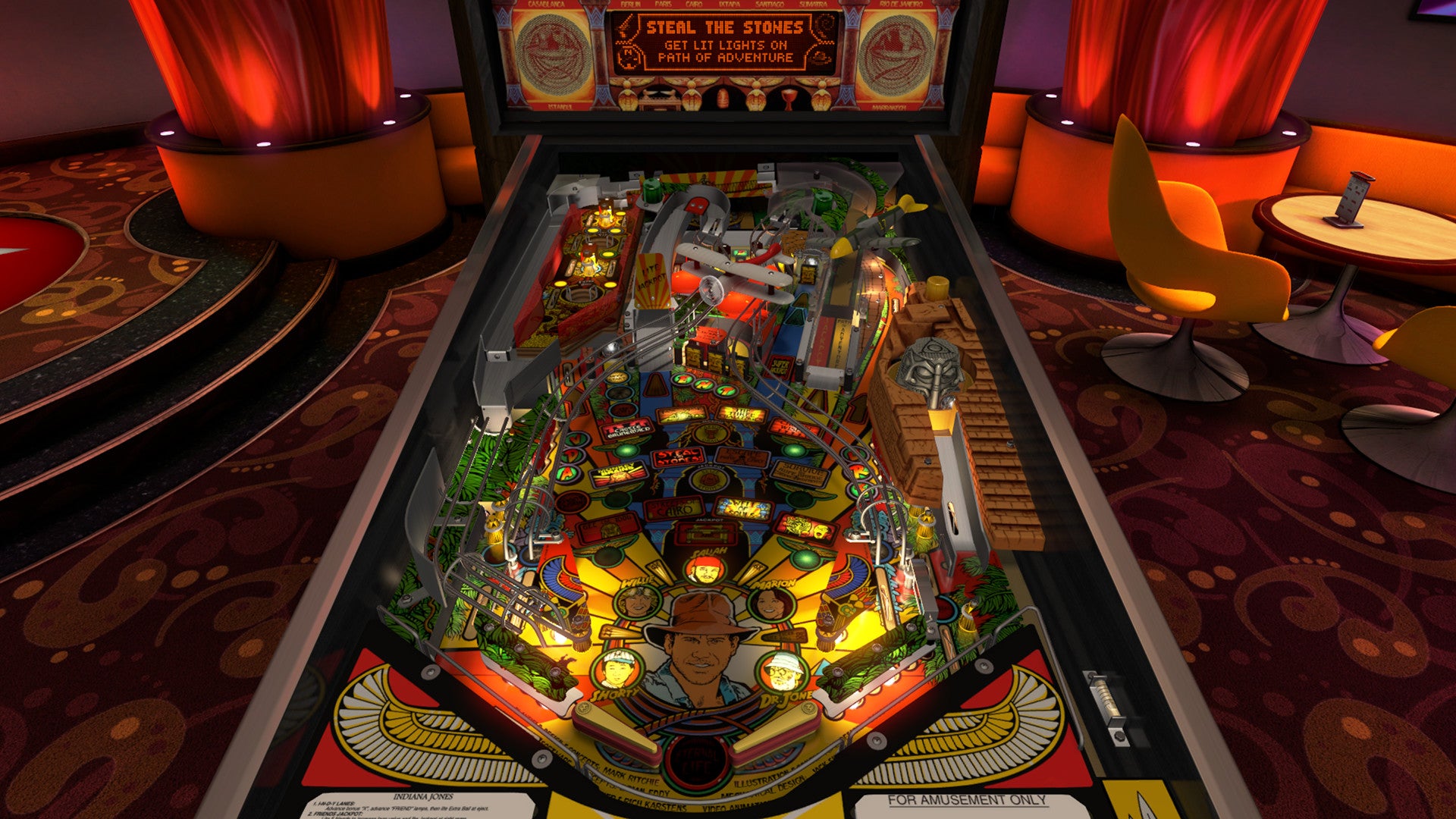 Buy Pinball FX - Indiana Jones: The Pinball Adventure Legacy Bundle Steam Key Default Title Steam key – fast digital delivery | Volt Keys
