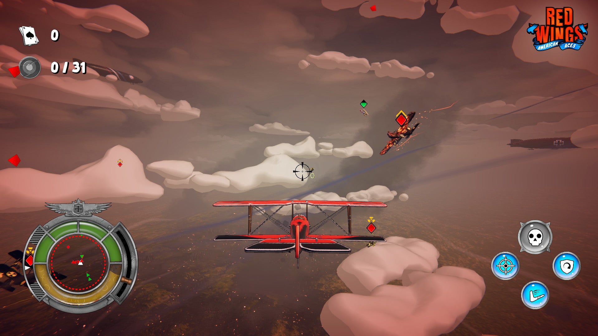 Buy Red Wings: American Aces Steam Key Default Title Steam key – fast digital delivery | Volt Keys