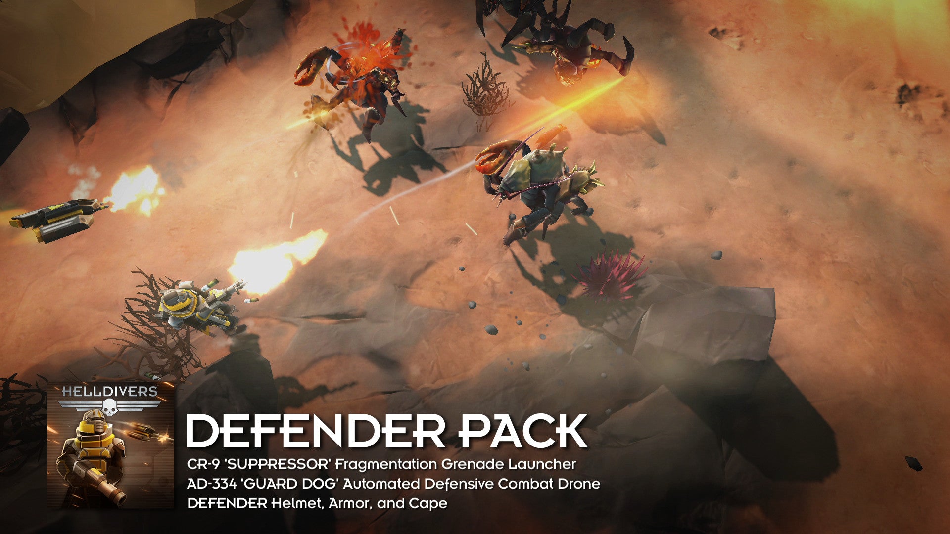 Buy HELLDIVERS - Defenders Pack DLC Steam Key Default Title Steam key – fast digital delivery | Volt Keys