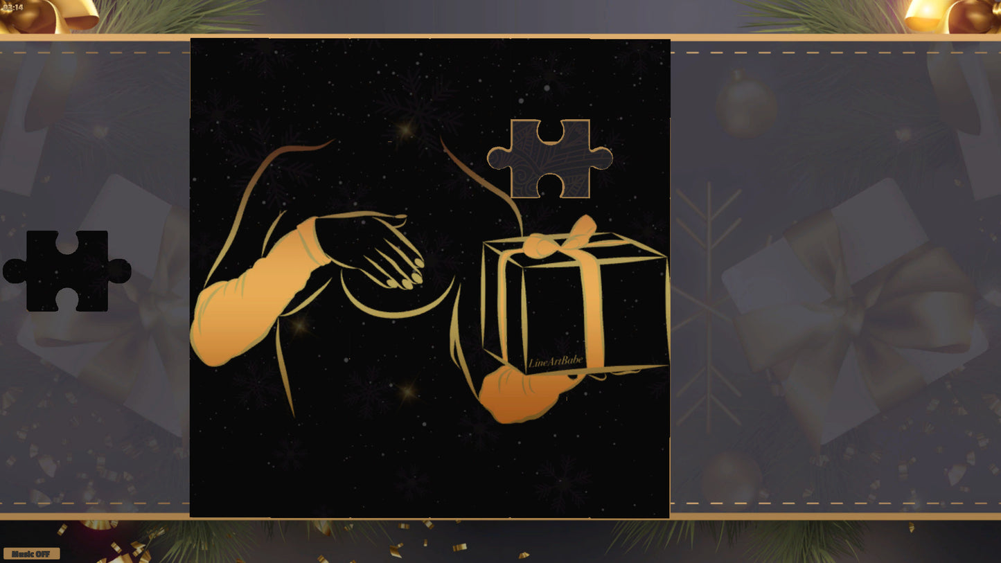 Buy LineArt Jigsaw Puzzle - Erotica Christmas Steam Key Default Title Steam key – fast digital delivery | Volt Keys