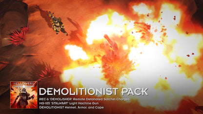 Buy HELLDIVERS - Demolitionist Pack DLC Steam Key Default Title Steam key – fast digital delivery | Volt Keys