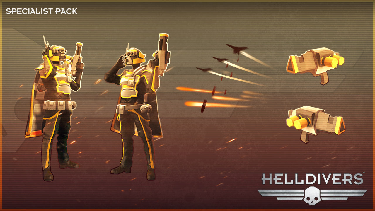 Buy HELLDIVERS - Specialist Pack DLC Steam Key Default Title Steam key – fast digital delivery | Volt Keys