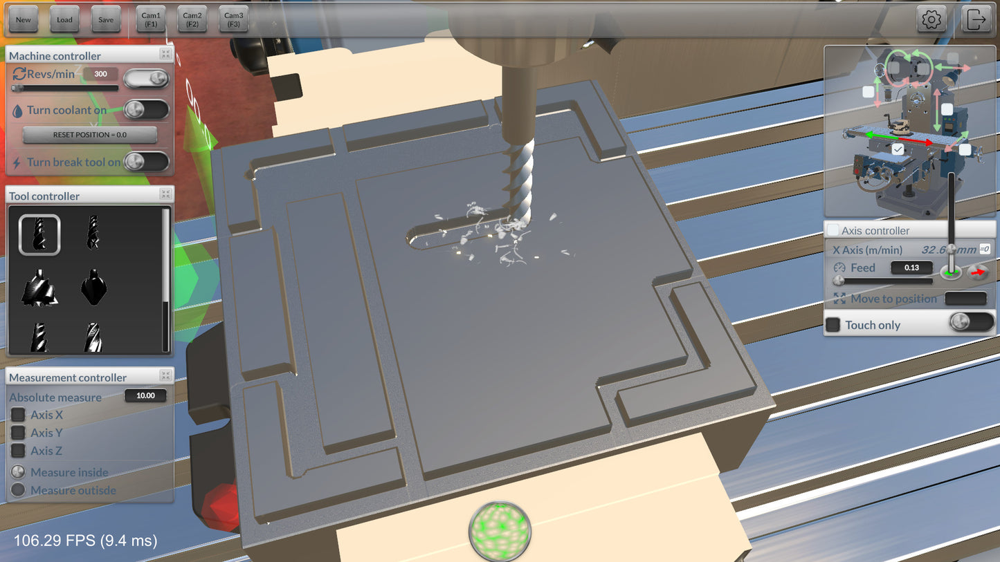 Buy Milling machine simulator Steam Key Default Title Steam key – fast digital delivery | Volt Keys