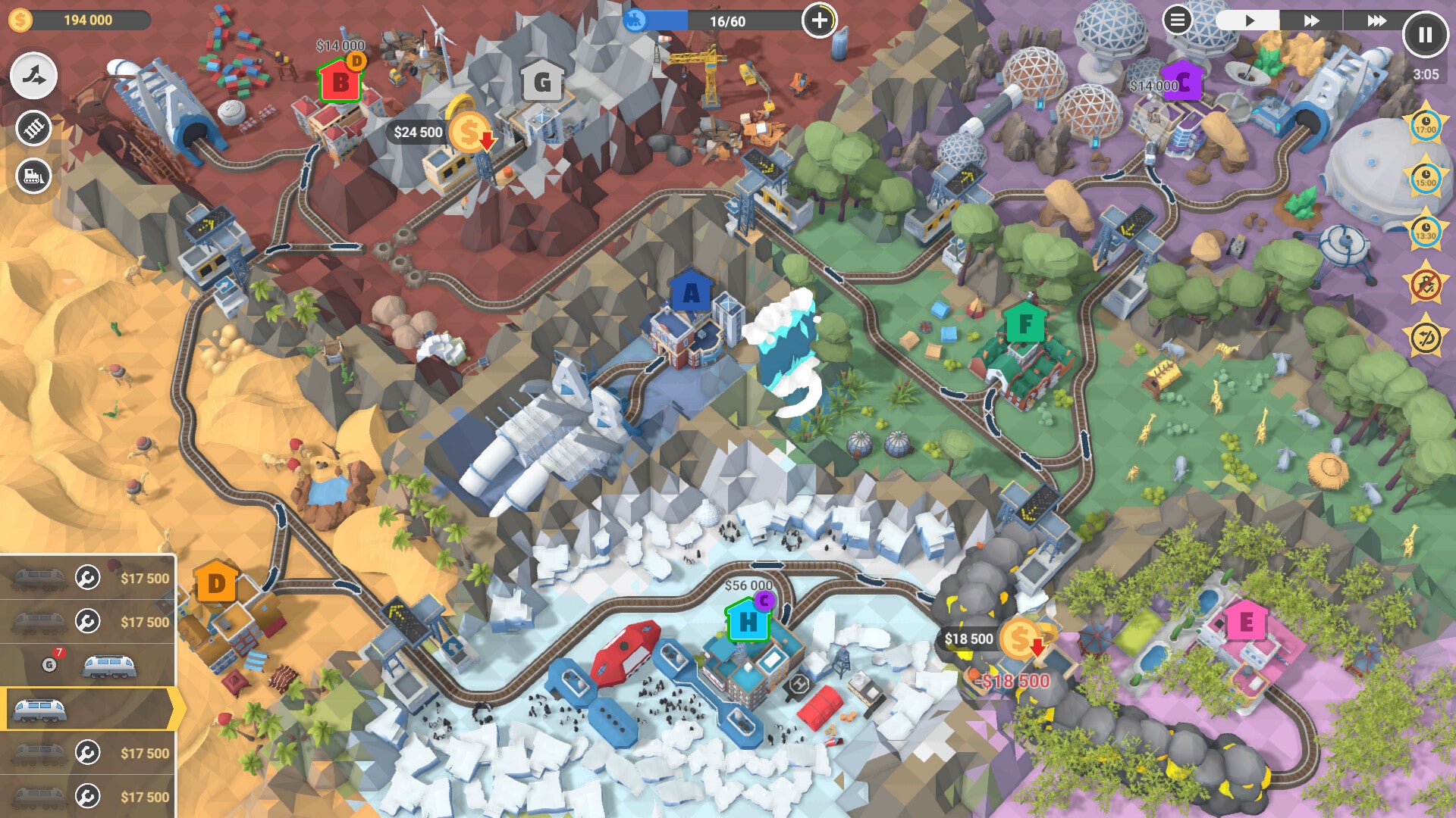 Buy Train Valley 2: Workshop Gems - Sapphire DLC Steam Key Default Title Steam key – fast digital delivery | Volt Keys