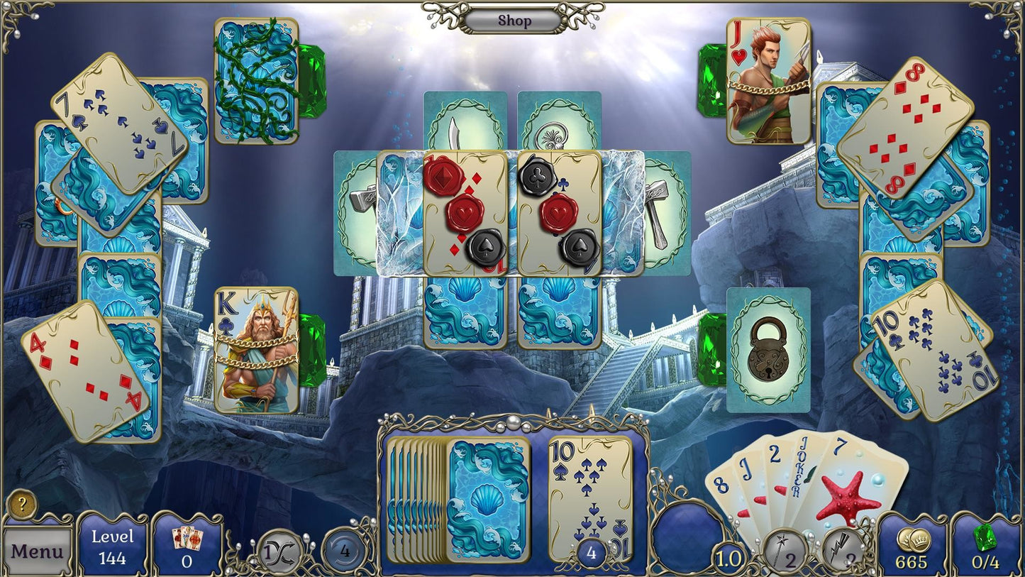 Buy Jewel Match Atlantis Solitaire - Collector's Edition Steam Key Default Title Steam key – fast digital delivery | Volt Keys