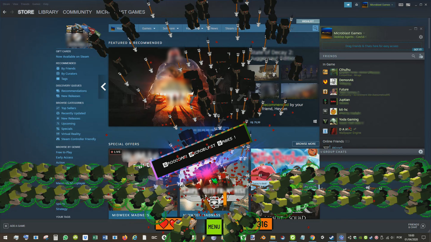 Buy Desktop Agents - Cov1d-999 Steam Key Default Title Steam key – fast digital delivery | Volt Keys