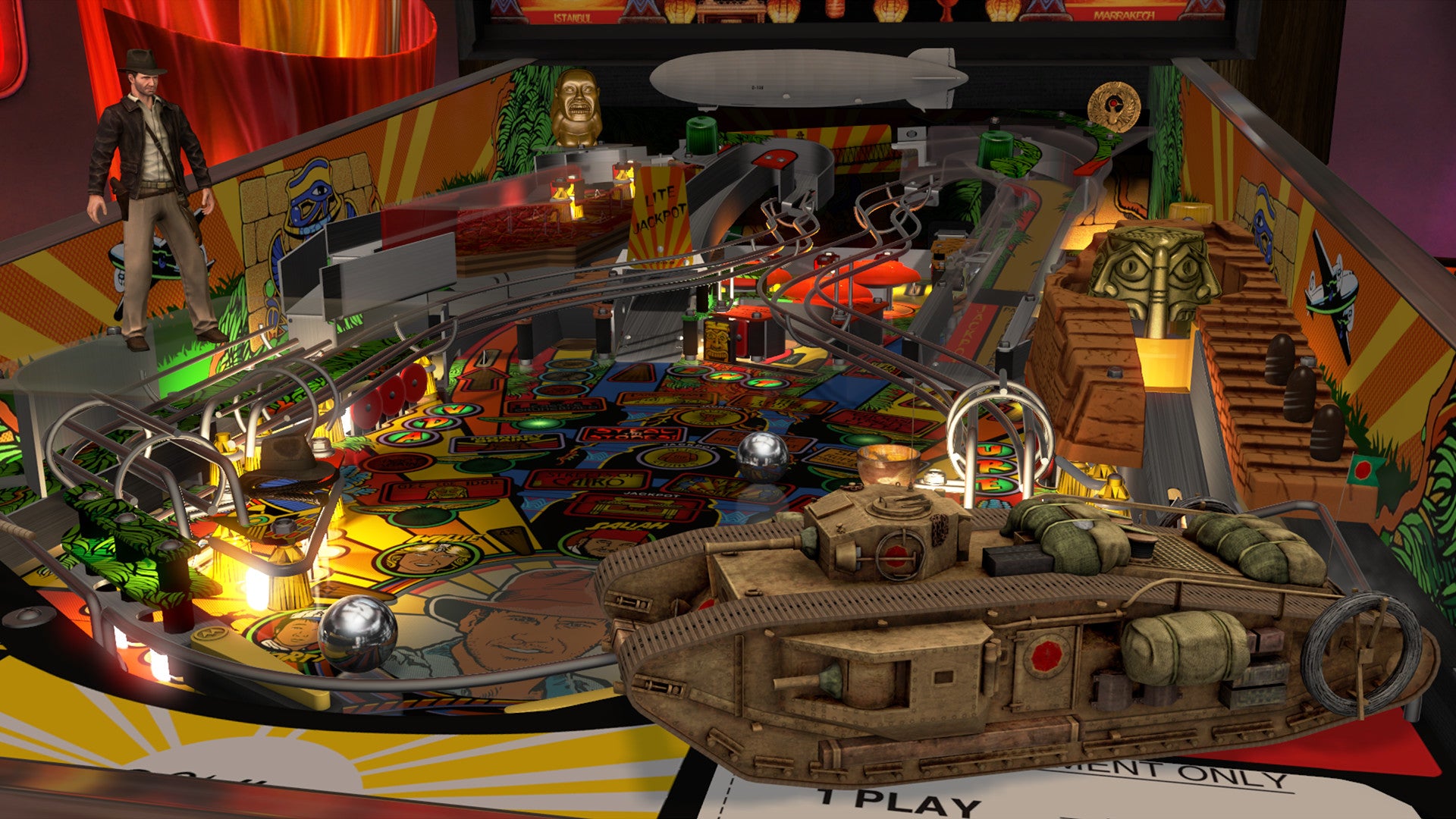 Buy Pinball FX - Indiana Jones: The Pinball Adventure Legacy Bundle Steam Key Default Title Steam key – fast digital delivery | Volt Keys