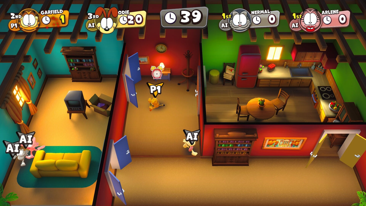 Buy Garfield Lasagna Party Steam Key Default Title Steam key – fast digital delivery | Volt Keys