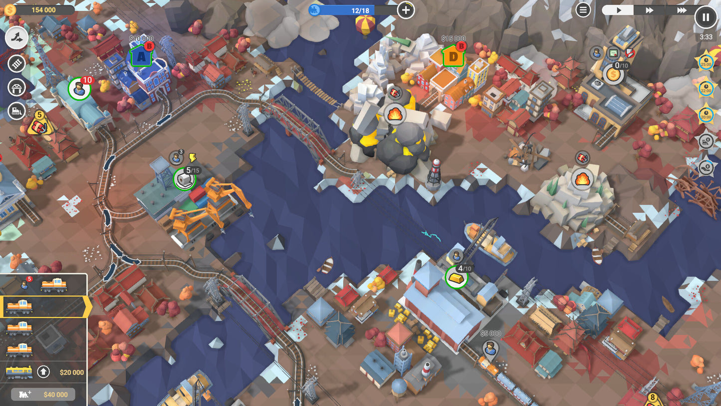 Buy Train Valley 2: Workshop Gems - Sapphire DLC Steam Key Default Title Steam key – fast digital delivery | Volt Keys