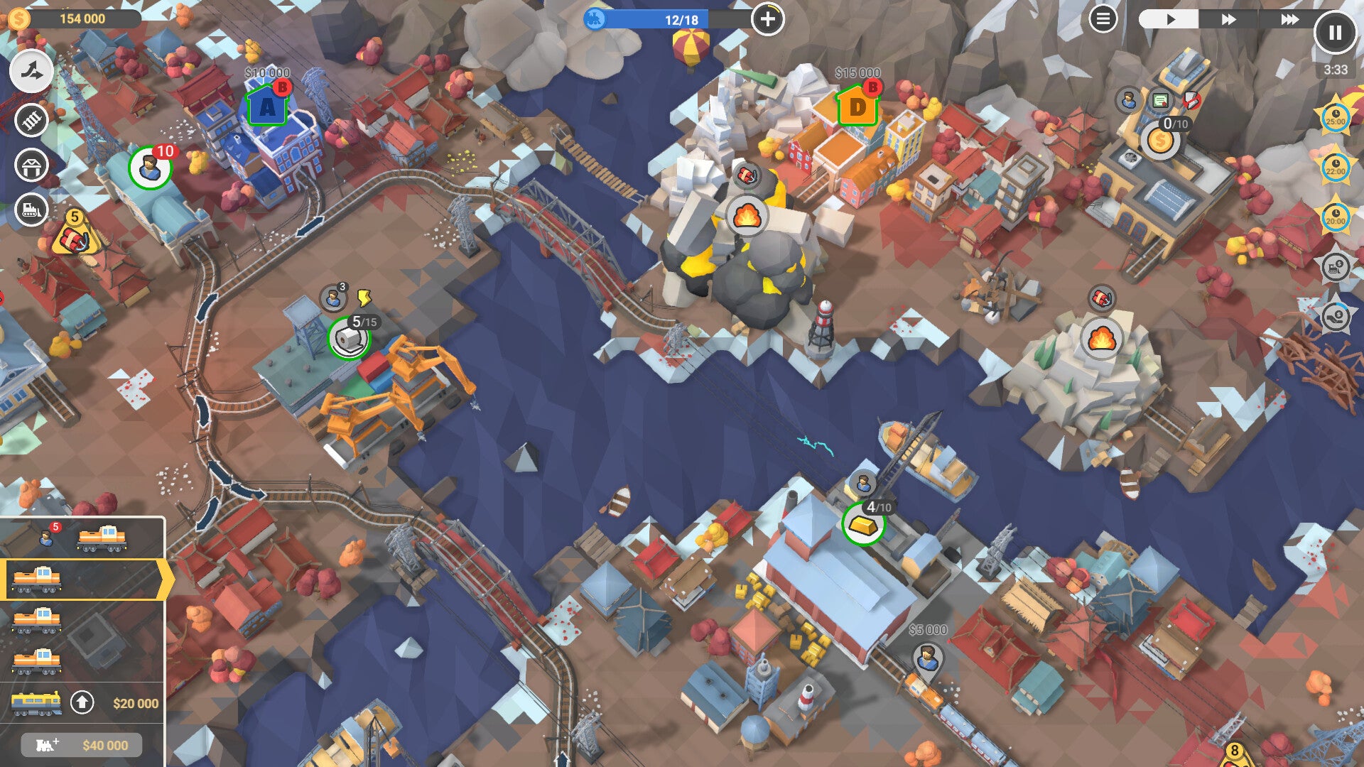 Buy Train Valley 2: Workshop Gems - Sapphire DLC Steam Key Default Title Steam key – fast digital delivery | Volt Keys
